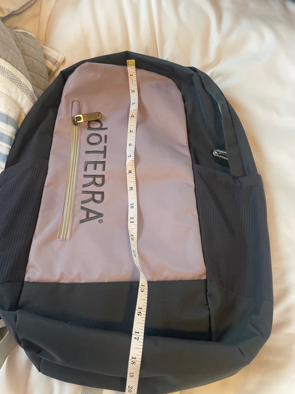 Doterra Black and Mauve Logo Backpack - Picture 12 of 12